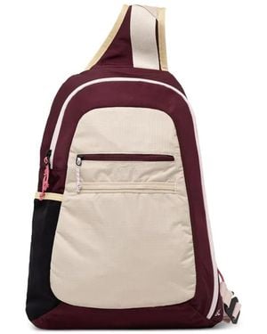 Peak Performance Mochila Con Cremallera Y Diseño Colour Block - Blanco