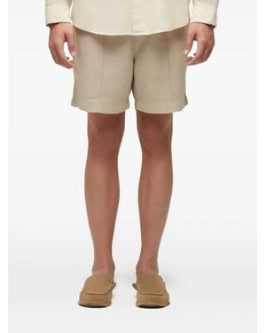 Osklen Linen Bermuda Shorts - Natural