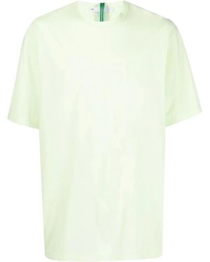 Y-3 T-Shirt Met Logoprint - Groen