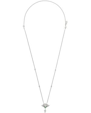 Iosselliani Collar Leo Head Puro - Blanco