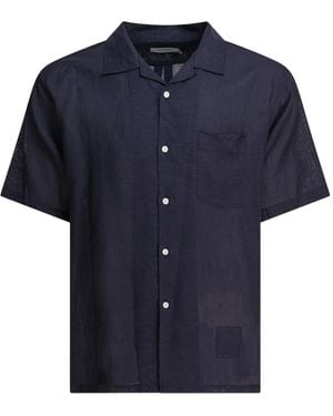 Nonnative Hemd Mit Reverskragen - Blau
