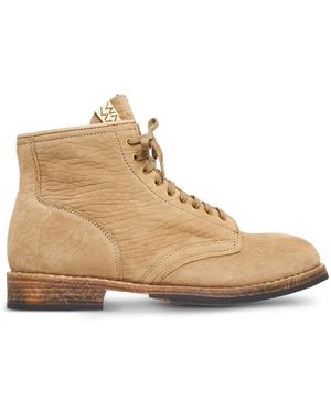 Visvim Brigadier Lace-Up Boots - Natural