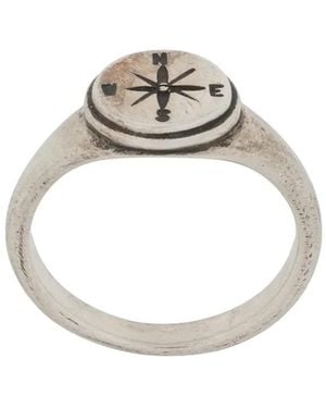 Werkstatt:münchen Symbol Windrose Ring - Metallic