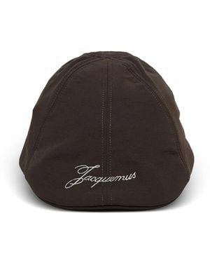 Jacquemus Le Beret Baluchon Beret - Brown