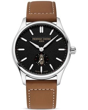 Frederique Constant Classics Index Small Seconds 39Mm Watch - Black