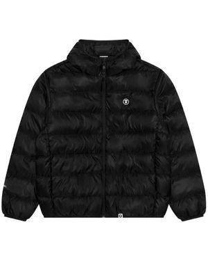 Aape By A Bathing Ape Aapenow Moonface Down Jacket - Black