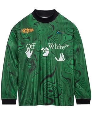 Nike X Off- All-Over Printed Jersey - Green