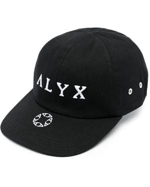 1017 ALYX 9SM Logo-Embroidered Baseball Cap - Black