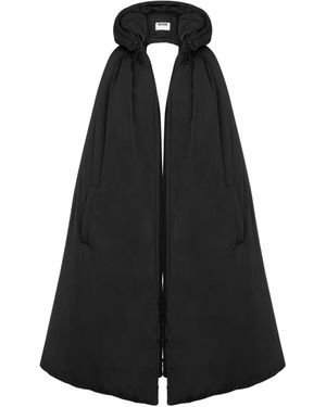 Moschino Hooded Padded Gilet - Black