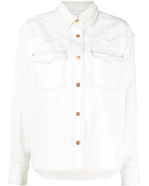 SLVRLAKE Denim Giacca Denim - Bianco