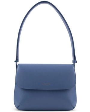Giorgio Armani Medium La Prima Shoulder Bag - Blue
