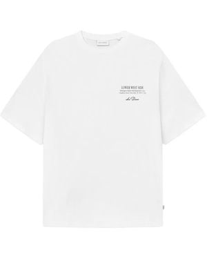 Les Deux Basketball-Print T-Shirt - White