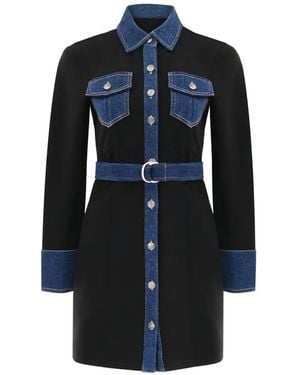 Cinq À Sept Aliza Belted Mini Dress - Blue