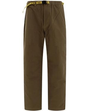 Human Made Cotton Tapered Pants - Green