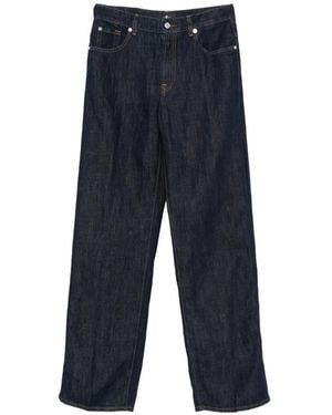 7 For All Mankind Stovepipe Jeans - Blue
