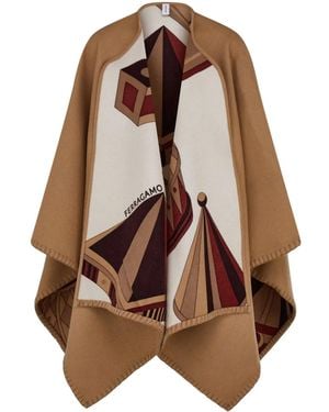 Ferragamo Capes - Brown