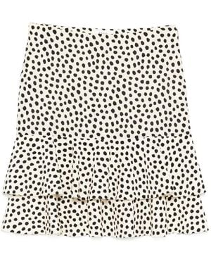 Chloé Polka Skirt - Black