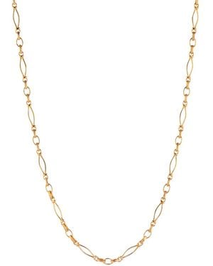 V By Laura Vann Link Chain Necklace - Metallic