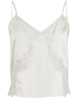 Fleur du Mal Juliet Lace Blouse - White