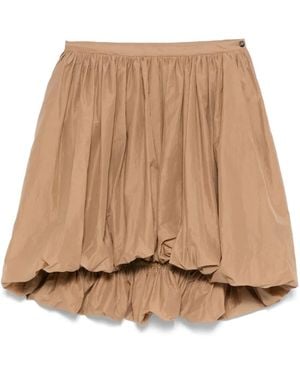 Philosophy Di Lorenzo Serafini Puffball Mini Skirt - Natural