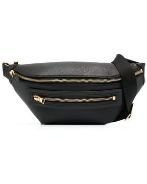 Tom Ford Gürteltasche Mit Logo-Stempel - Schwarz