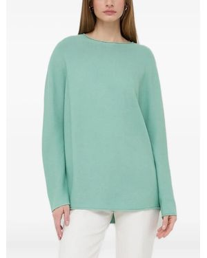 BOSS Boat-Neck Jumper - Green