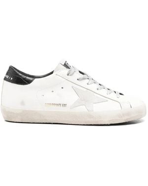 Golden Goose Super-Star Classic Leather Trainers - White
