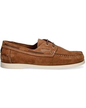 GANT Suede Boat Shoes - Brown