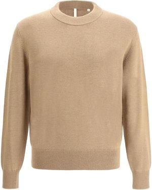 sunflower Crew Neck Jumper - Natural