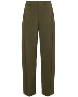 DRYKORN Pressed-Crease Tailored Pants - Green