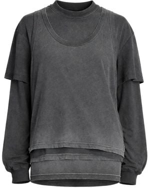 Alexander Wang Long-Sleeves T-Shirt - Grey