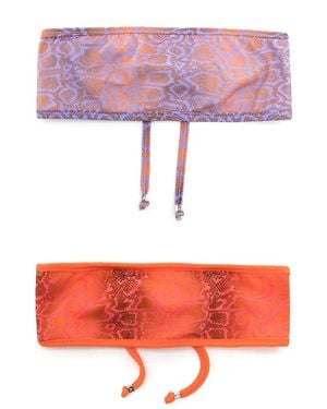 Amir Slama Pack Of 2 Headbands - Pink