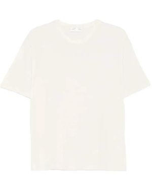Roberto Collina Round-Neck Cotton T-Shirt - White