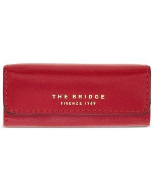 The Bridge Funda Para Pintalabios Con Logo Estampado - Rojo