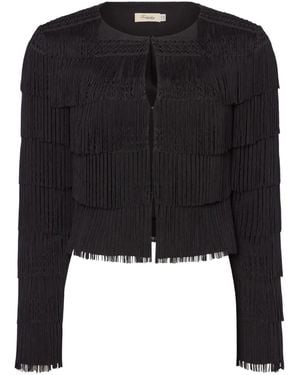 Temperley London Layered-Design Jacket - Black