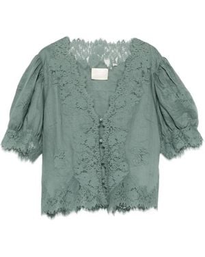Doen Blusa Idella Con Rifiniture