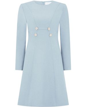 Jane Verdi Mini Dress - Blue