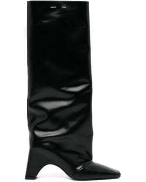 Coperni 90Mm Bridge Boots - Black