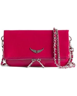 Zadig & Voltaire Rock Nano Vintage Patent - Red