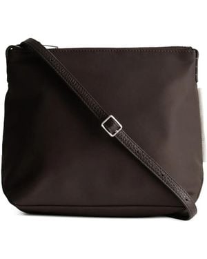 Yu Mei Small Utility Braidy Crossbody Bag - Black