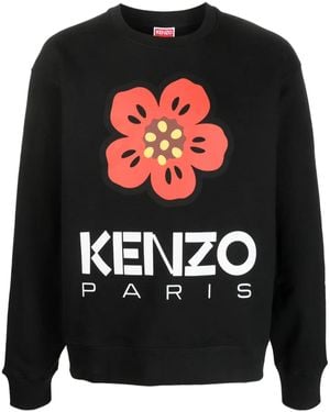 KENZO Flower Boke Sweatshirt - Black