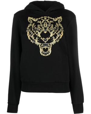 Philipp Plein ロゴ パーカー - ブラック