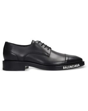 Balenciaga Derby Con Stampa - Nero