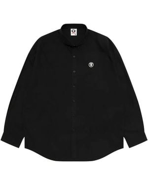 Aape By A Bathing Ape Long-Sleeve Shirt - Black