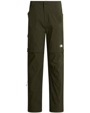 The North Face Exploration Straight Convertible Trousers - Green