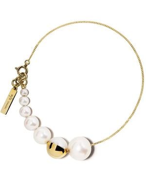 Tasaki Pulsera M/G Shell De Oro Amarillo De 18Kt - Metálico