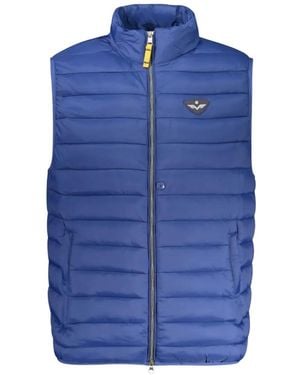 Armata Di Mare Quilted Padded Gilet - Blue