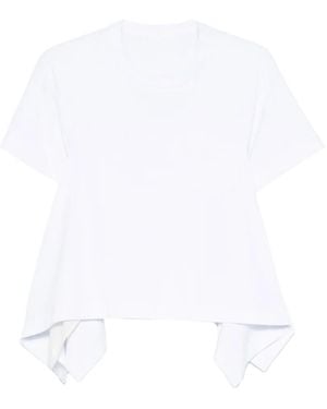 Sacai Cotton T-Shirt - White