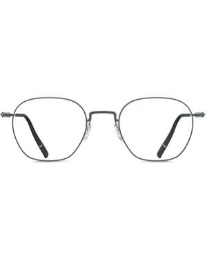 Silhouette Gafas Pure Visionary Con Montura Geométrica - Blanco