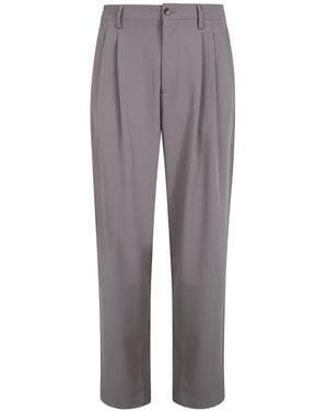 Woc Pleated Pants - Gray